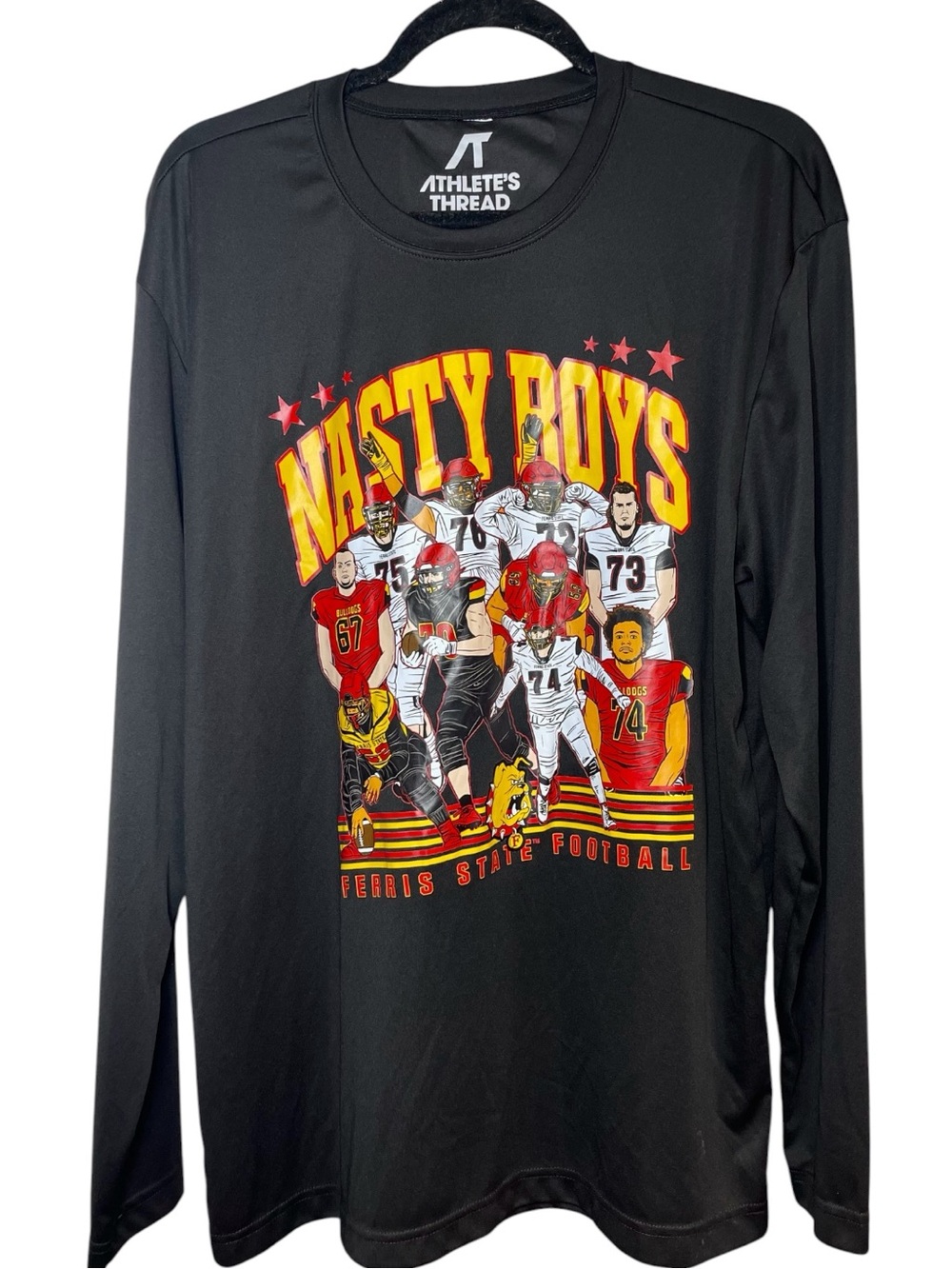 Ferris State Football NCAA Nasty Boys Michigan Men’s Long Sleeve University